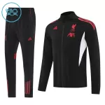 Liverpool Ensemble Vestes d'Entraînement Enfant 2025-26 Noire