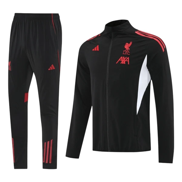 Liverpool Ensemble Vestes d'Entraînement Homme 2025-26 Noire