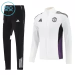 Manchester United Ensemble Vestes d'Entraînement Enfant 2025-26 Blanche