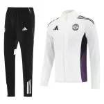 Manchester United Ensemble Vestes d'Entraînement Homme 2025-26 Blanche