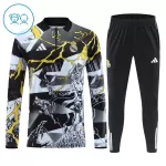 Real Madrid Marvel Sweat d'Entraînement Enfant 2026-27 Quart-Zip Noire