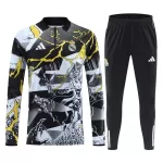 Real Madrid Marvel Sweat d'Entraînement Homme 2026-27 Quart-Zip Noire