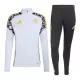 Real Madrid Sweat d'Entraînement Homme 2026-27 Quart-Zip Blanche