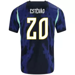 Maillot Brésil Estevao 20 Homme Extérieur Coupe du Monde 2026