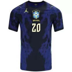 Maillot Brésil Estevao 20 Homme Extérieur Coupe du Monde 2026
