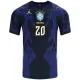 Maillot Brésil Estevao 20 Homme Extérieur Coupe du Monde 2026