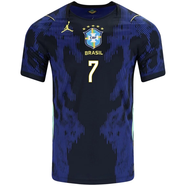 Maillot Brésil Vini JR. 7 Homme Extérieur Coupe du Monde 2026