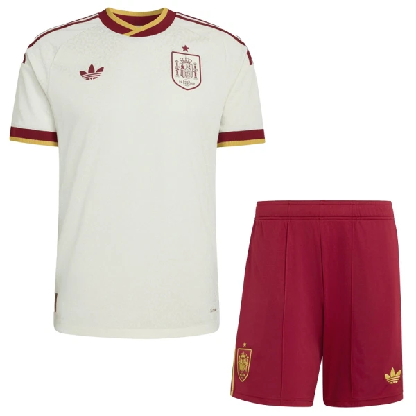 Maillot Espagne Enfant Extérieur Coupe du Monde 2026