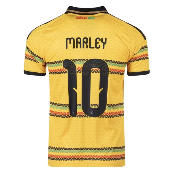 Maillot Jamaïque Bob Marley 10 Homme Domicile Coupe du Monde 2026