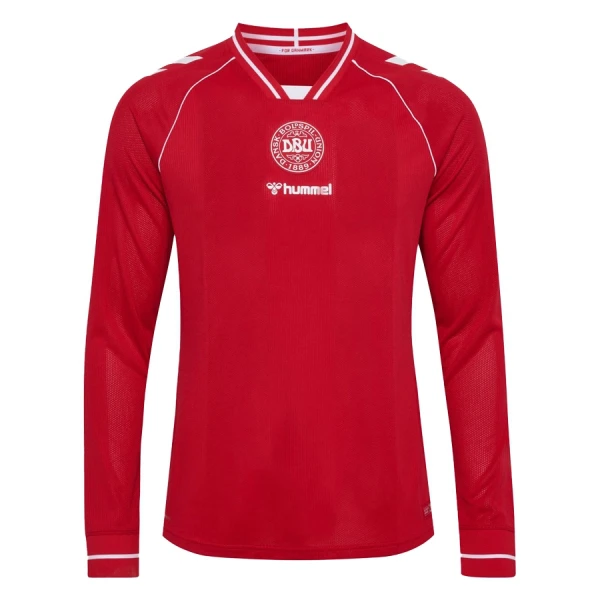 Maillot Manches Longues Danemark Homme Domicile Coupe du Monde 2026