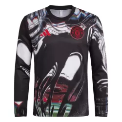 Maillot Manches Longues Manchester United Pre-Match Homme 2025-26