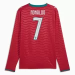Maillot Manches Longues Portugal Ronaldo 7 Homme Domicile Coupe du Monde 2026