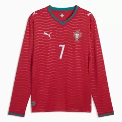 Maillot Manches Longues Portugal Ronaldo 7 Homme Domicile Coupe du Monde 2026