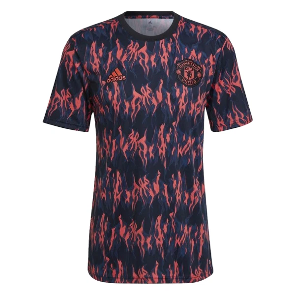 Maillot Manchester United Pre-Match Homme 2025-26 Noire Maillot Manchester United Pre-Match Homme 2025-26 Noire