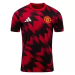 Maillot Manchester United Pre-Match Homme 2025-26 Rouge