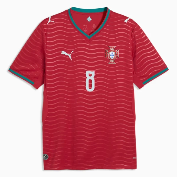 Maillot Portugal Bruno Fernandes 8 Homme Domicile Coupe du Monde 2026
