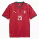 Maillot Portugal Nuno Mendes 25 Homme Domicile Coupe du Monde 2026