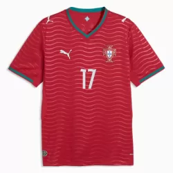 Maillot Portugal Rafael Leao 17 Homme Domicile Coupe du Monde 2026