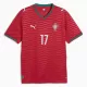 Maillot Portugal Rafael Leao 17 Homme Domicile Coupe du Monde 2026