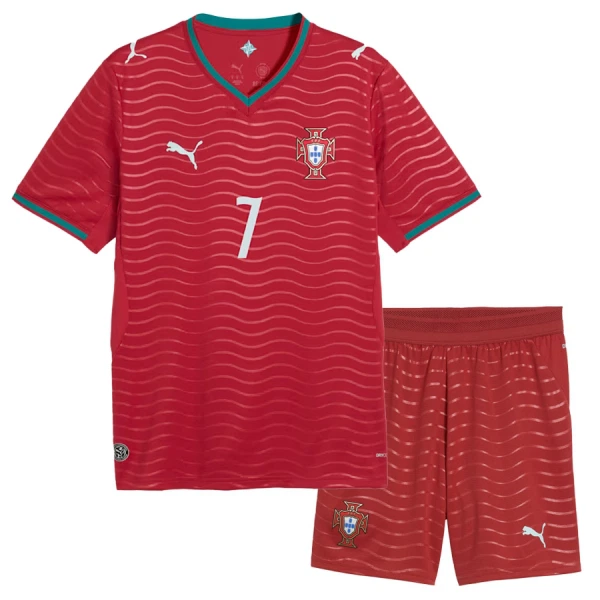 Maillot Portugal Ronaldo 7 Enfant Domicile Coupe du Monde 2026