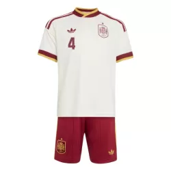 Maillot Espagne Cubarsi 4 Enfant Extérieur Coupe du Monde 2026