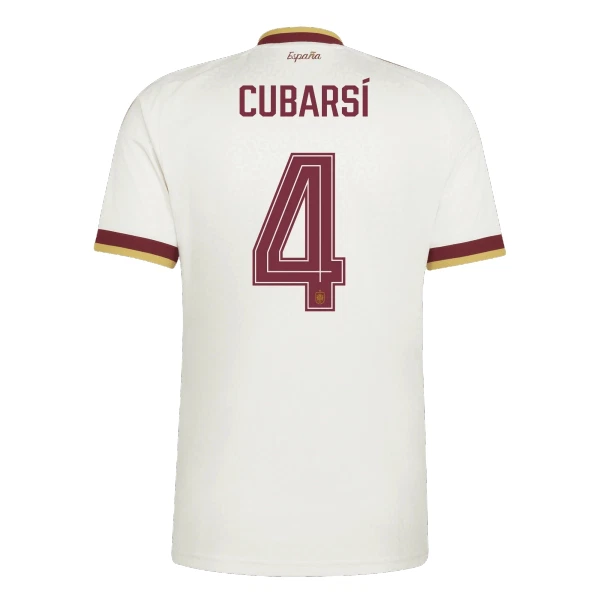 Maillot Espagne Cubarsi 4 Homme Extérieur Coupe du Monde 2026