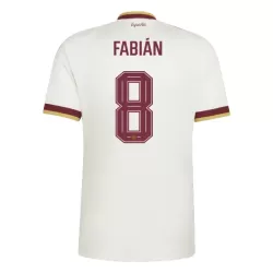 Maillot Espagne Fabian 8 Homme Extérieur Coupe du Monde 2026