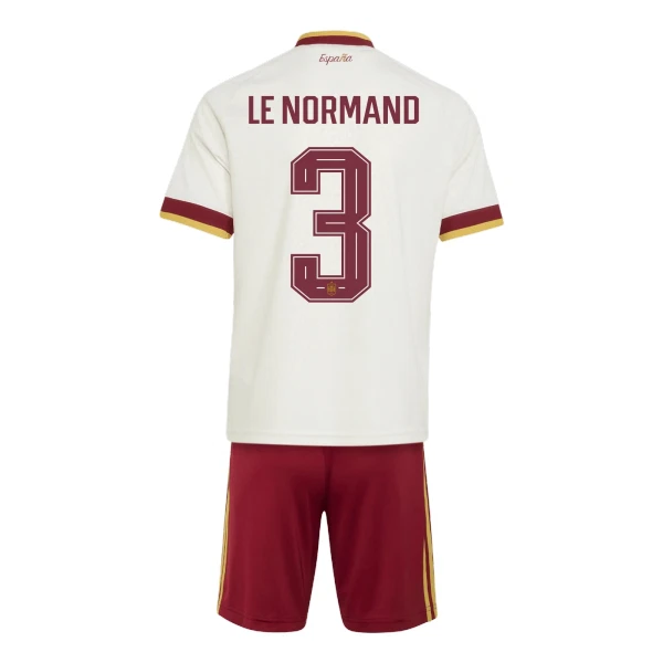 Maillot Espagne Le Normand 3 Enfant Extérieur Coupe du Monde 2026