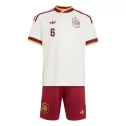 Maillot Espagne Merino 6 Enfant Extérieur Coupe du Monde 2026