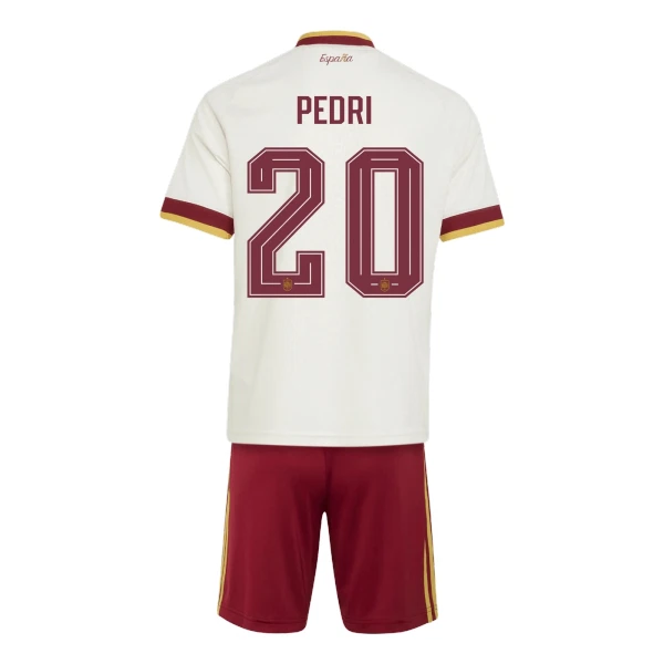 Maillot Espagne Pedri 20 Enfant Extérieur Coupe du Monde 2026