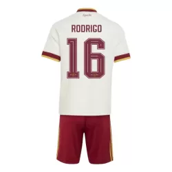 Maillot Espagne Rodrigo 16 Enfant Extérieur Coupe du Monde 2026