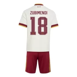 Maillot Espagne Zubimendi 18 Enfant Extérieur Coupe du Monde 2026