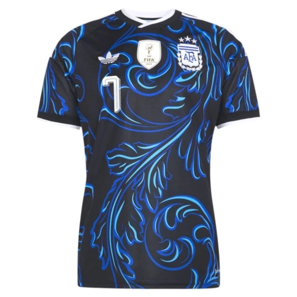 Maillot Argentine De Paul 7 Homme Extérieur Coupe du Monde 2026