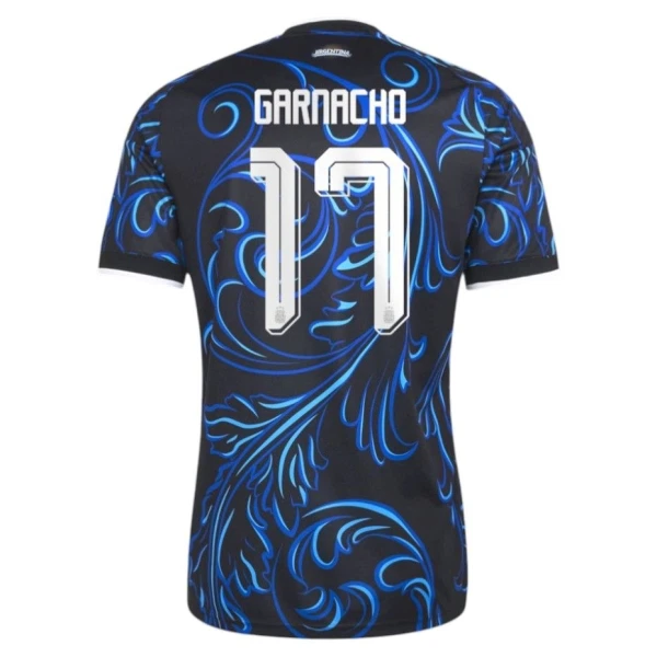 Maillot Argentine Garnacho 17 Homme Extérieur Coupe du Monde 2026
