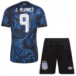 Maillot Argentine J. Alvarez 9 Enfant Extérieur Coupe du Monde 2026