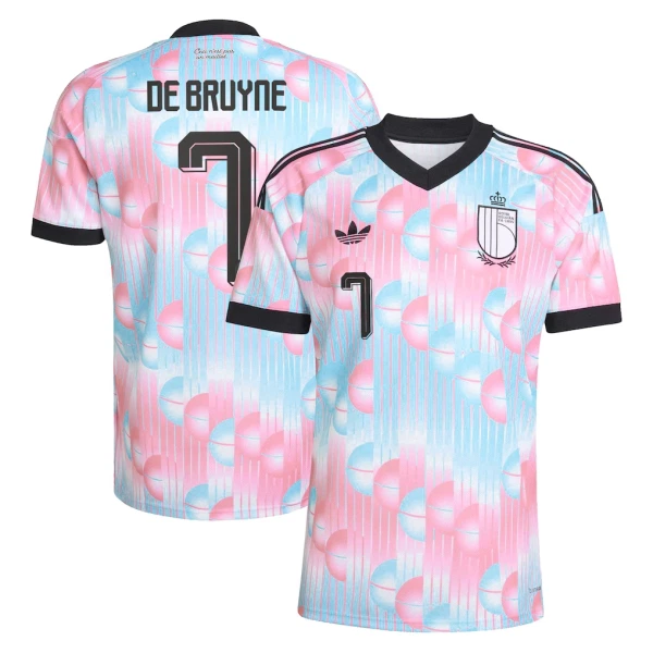 Maillot Belgique De Bruyne 7 Homme Extérieur Coupe du Monde 2026 Maillot Belgique De Bruyne 7 Homme Extérieur Coupe du Monde 2026