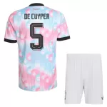 Maillot Belgique De Cuyper 5 Enfant Extérieur Coupe du Monde 2026