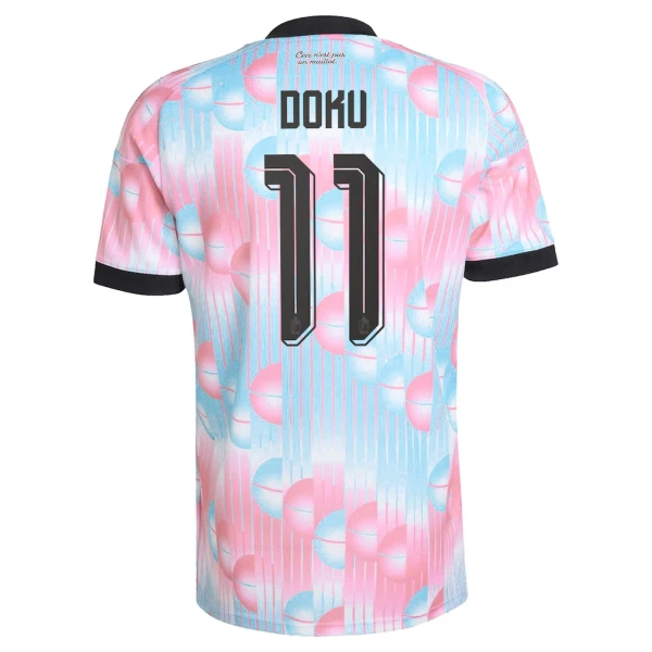 Maillot Belgique Doku 11 Enfant Extérieur Coupe du Monde 2026