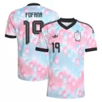 Maillot Belgique Fofana 19 Homme Extérieur Coupe du Monde 2026