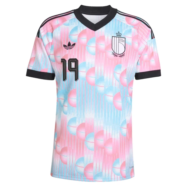 Maillot Belgique Fofana 19 Homme Extérieur Coupe du Monde 2026