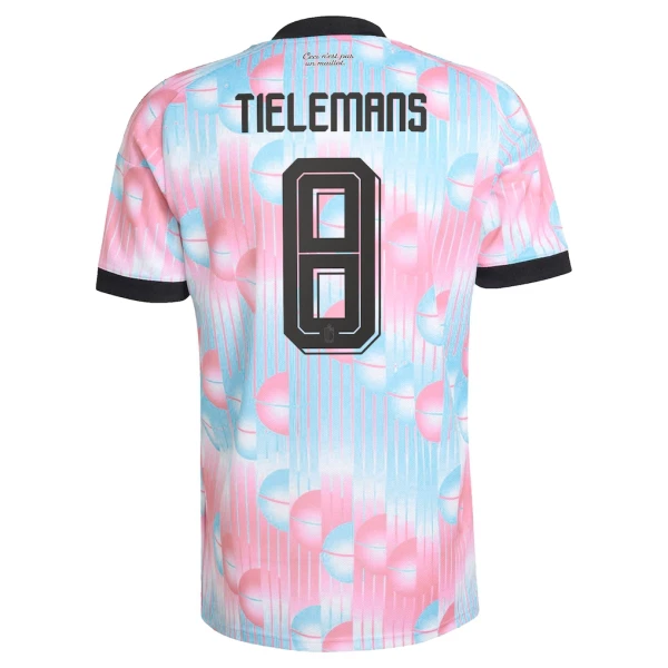 Maillot Belgique Tielemans 8 Homme Extérieur Coupe du Monde 2026
