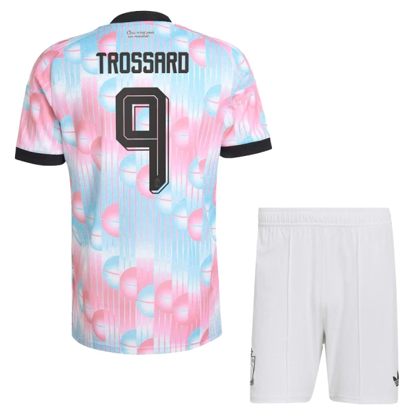 Maillot Belgique Trossard 9 Enfant Extérieur Coupe du Monde 2026
