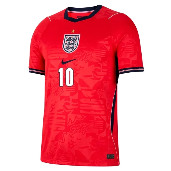 Maillot Angleterre Bellingham 10 Enfant Extérieur Coupe du Monde 2026