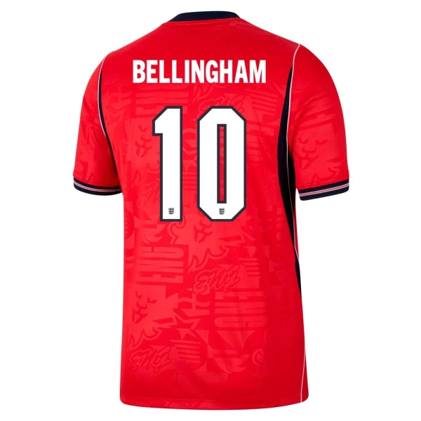 Maillot Angleterre Bellingham 10 Enfant Extérieur Coupe du Monde 2026