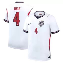 Maillot Angleterre Rice 4 Homme Domicile Coupe du Monde 2026