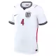 Maillot Angleterre Rice 4 Homme Domicile Coupe du Monde 2026