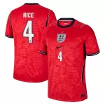 Maillot Angleterre Rice 4 Homme Extérieur Coupe du Monde 2026