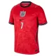 Maillot Angleterre Saka 7 Enfant Extérieur Coupe du Monde 2026