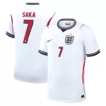 Maillot Angleterre Saka 7 Homme Domicile Coupe du Monde 2026