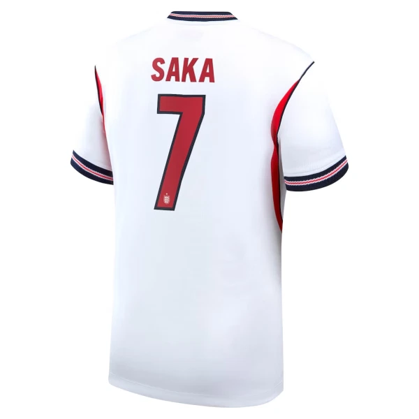 Maillot Angleterre Saka 7 Homme Domicile Coupe du Monde 2026